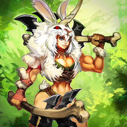Vainglory on X: Killer Bunny Rona hops into the fray in 1.17 as limited-edition Spring skin! Full details➜ / X